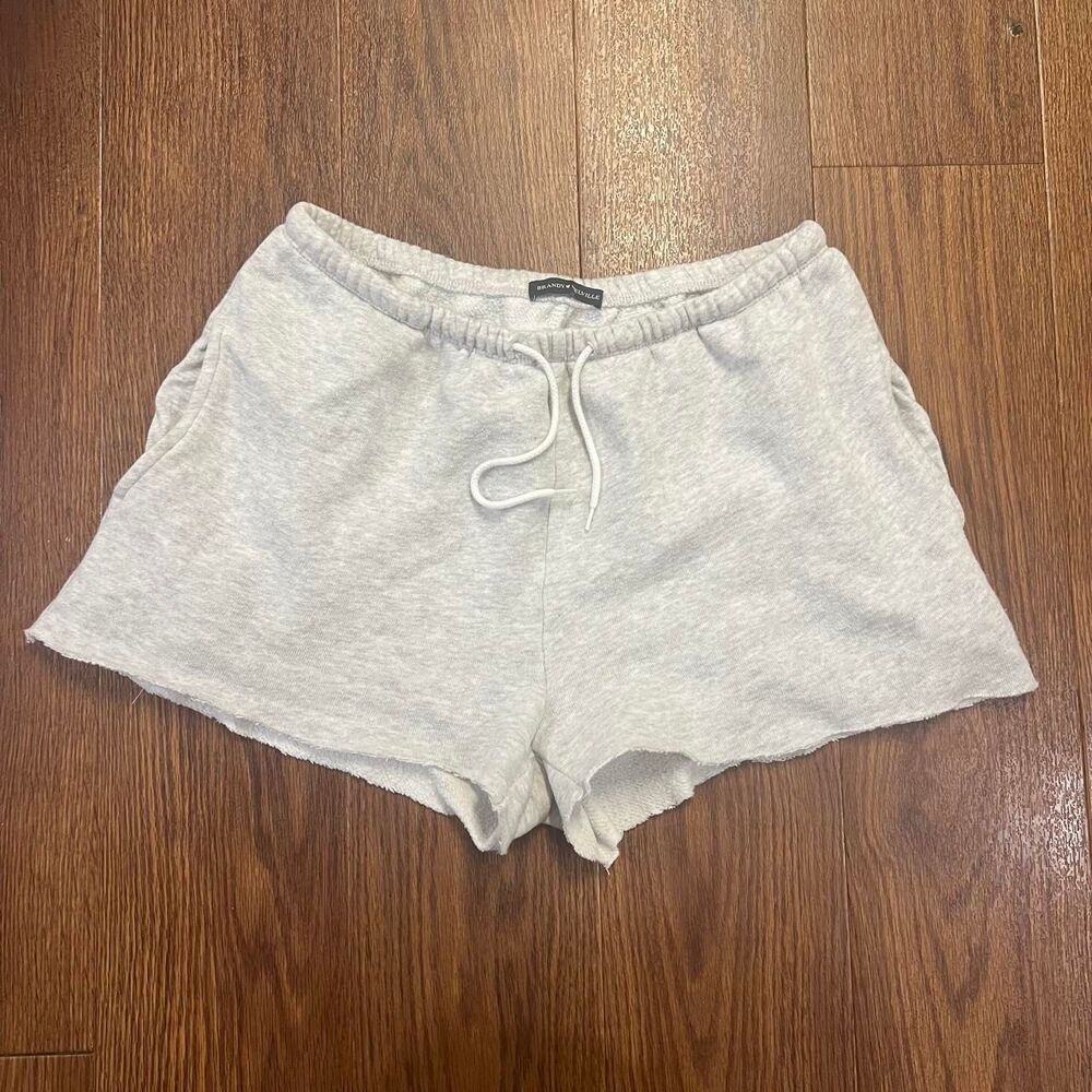 Brandy-melville Women's Grey Shorts